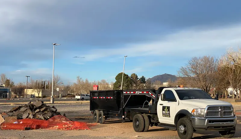 Concrete removal project